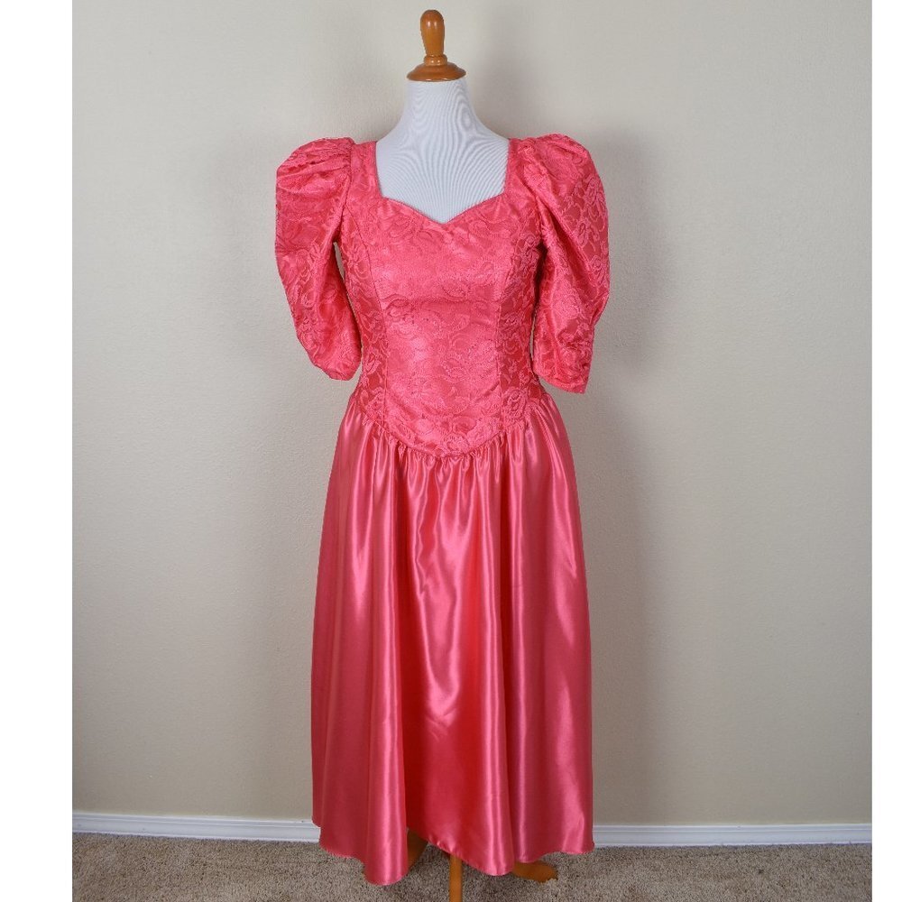 Vintage 80's Alfred Angelo Formal Dress